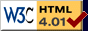 Sito realizzato secondo le norme del W3C - Approvazione HTML 4.01