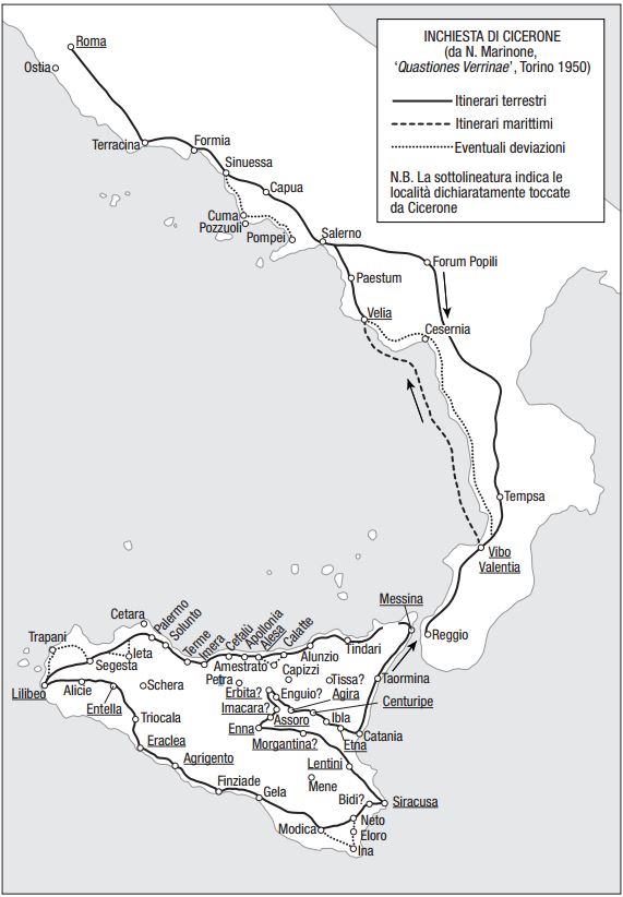 Il viaggio di Cicerone in Sicilia