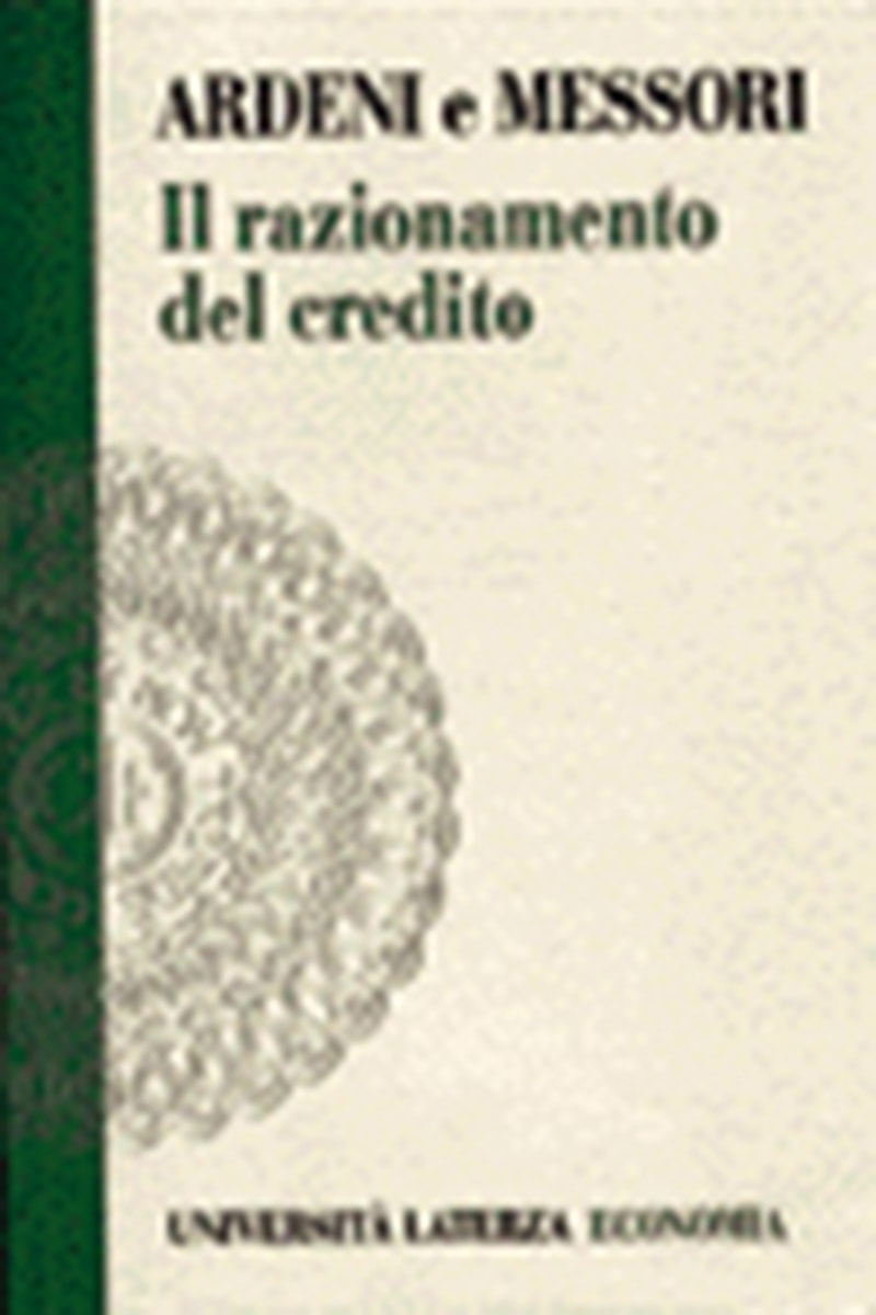 Il razionamento del credito