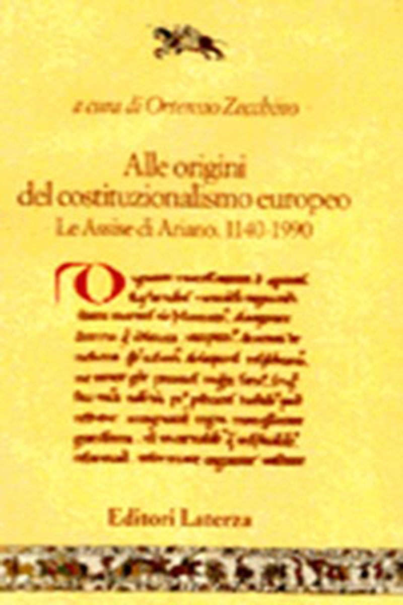 Alle origini del costituzionalismo europeo