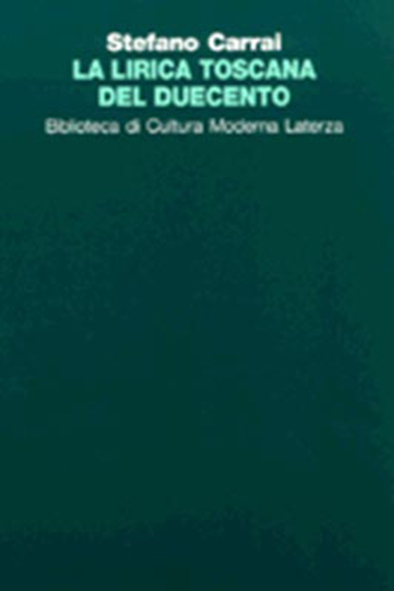 La lirica toscana del Duecento
