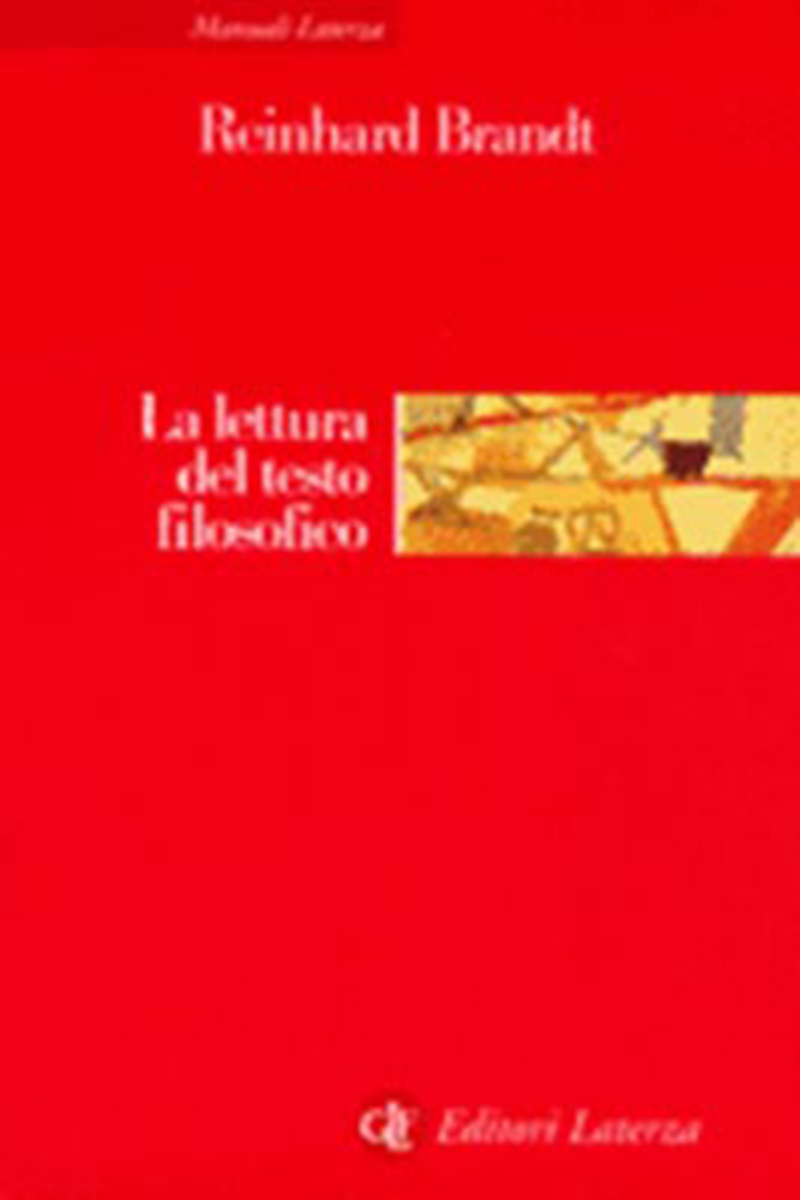 La lettura del testo filosofico