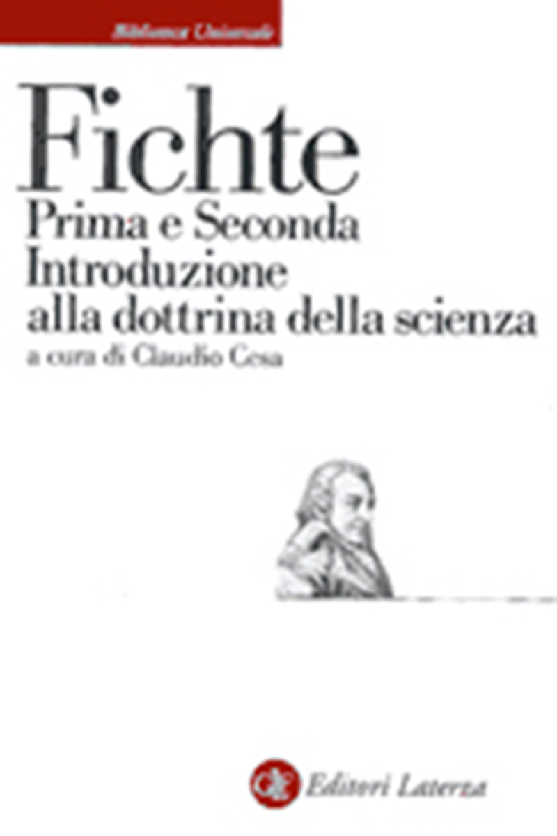 Prima e Seconda Introduzione alla dottrina della scienza