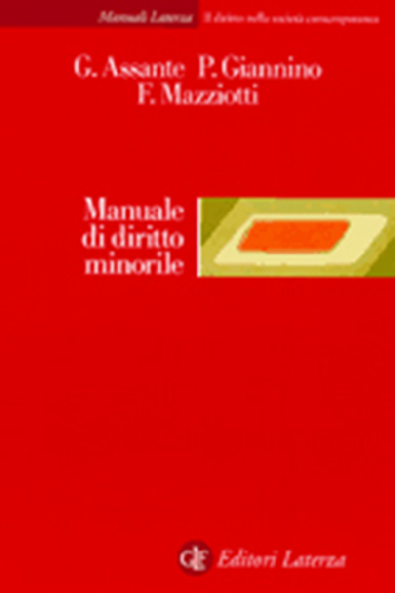 Manuale di diritto minorile