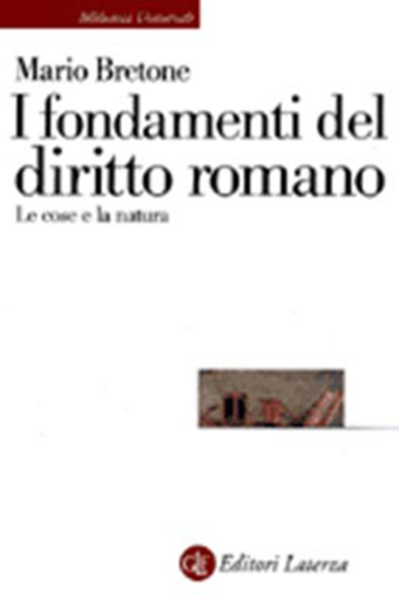 I fondamenti del diritto romano