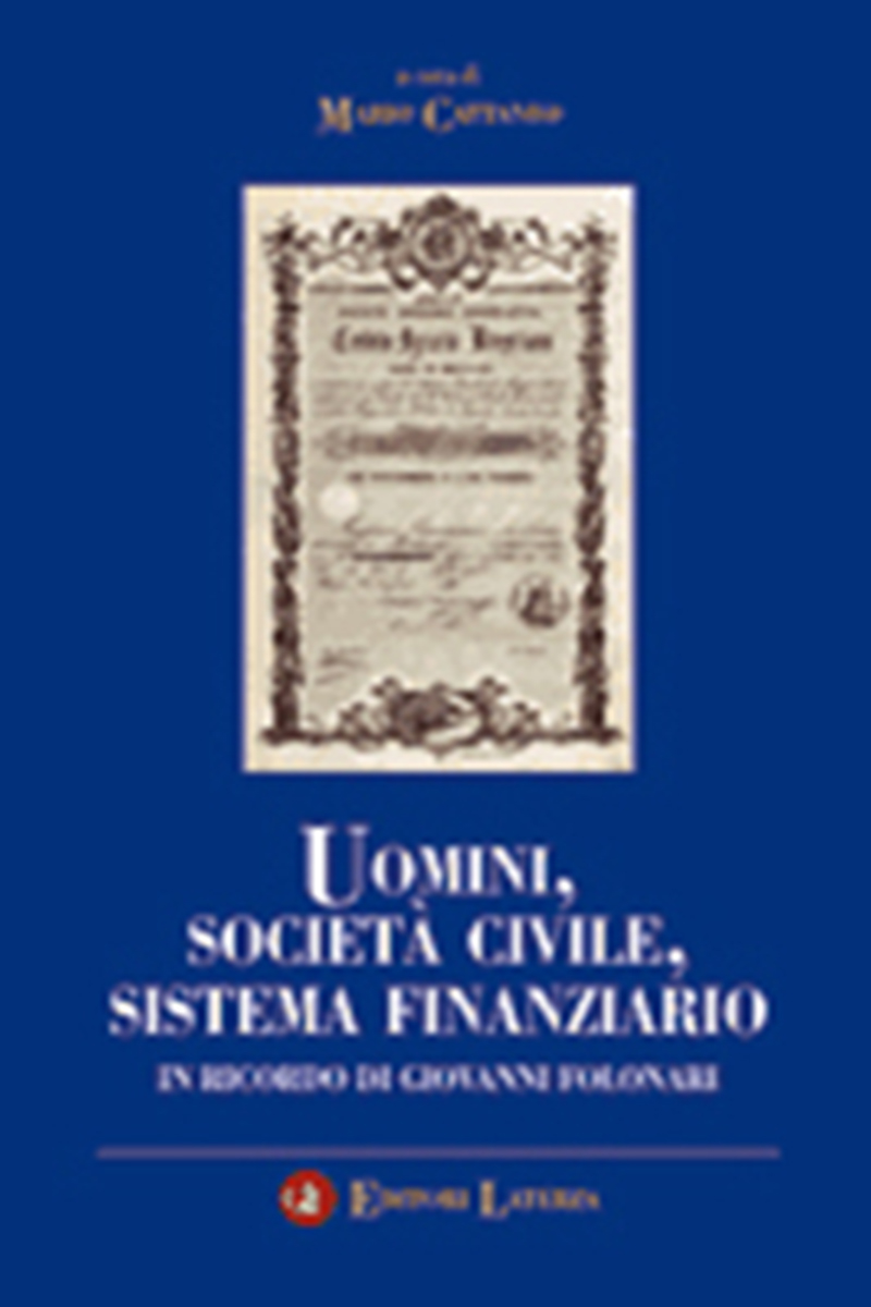 Uomini, società civile, sistema finanziario