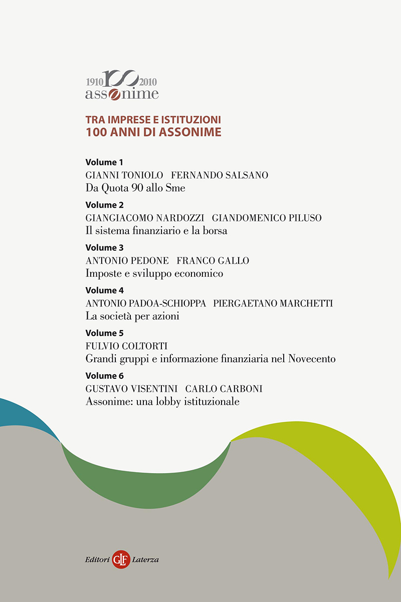 Tra imprese e istituzioni 100 anni di Assonime