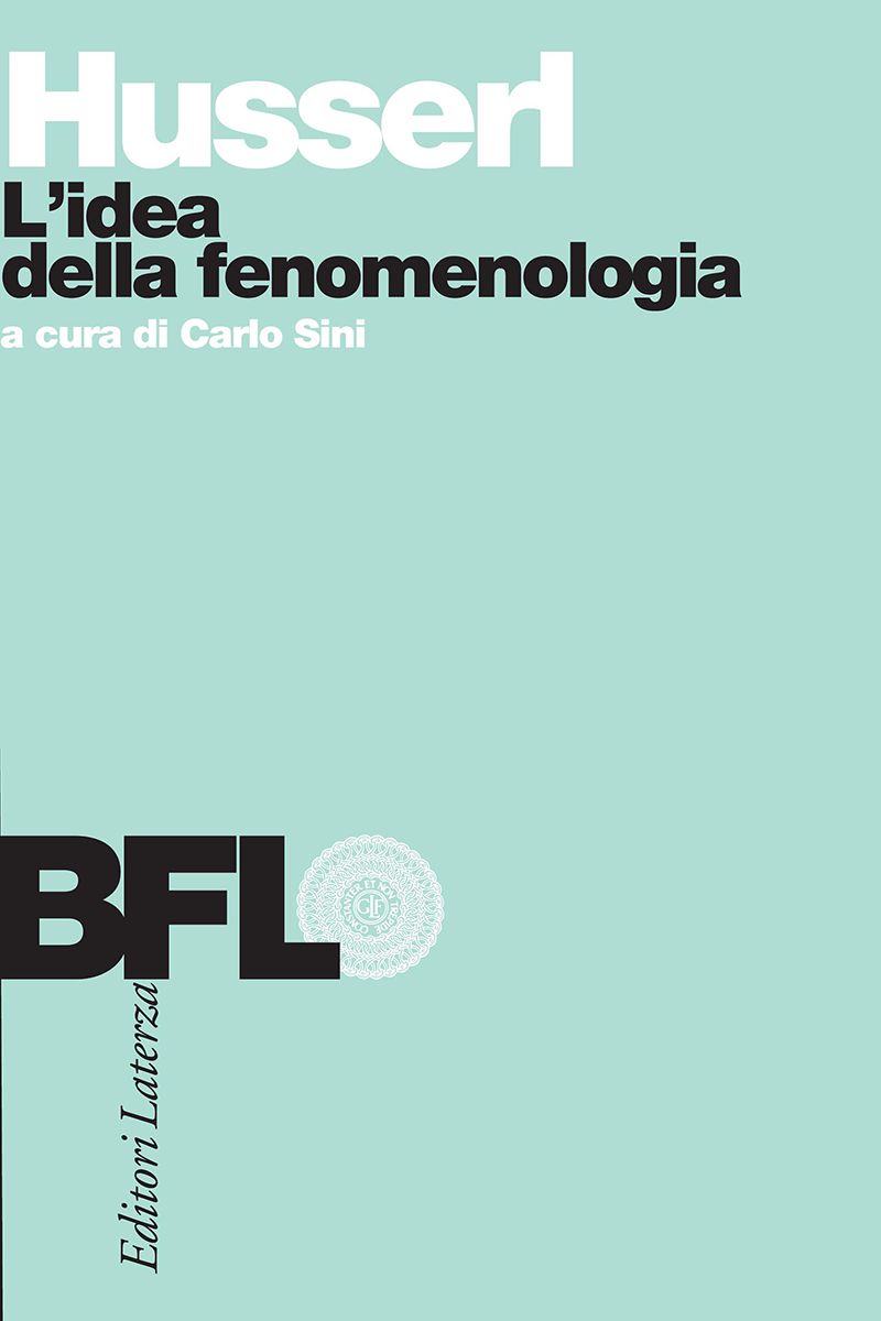 L'idea della fenomenologia