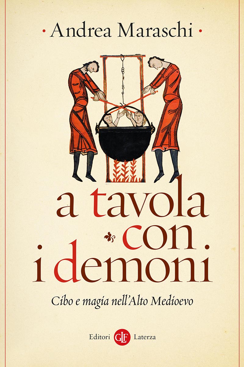 Copertina del libro A tavola con i demoni