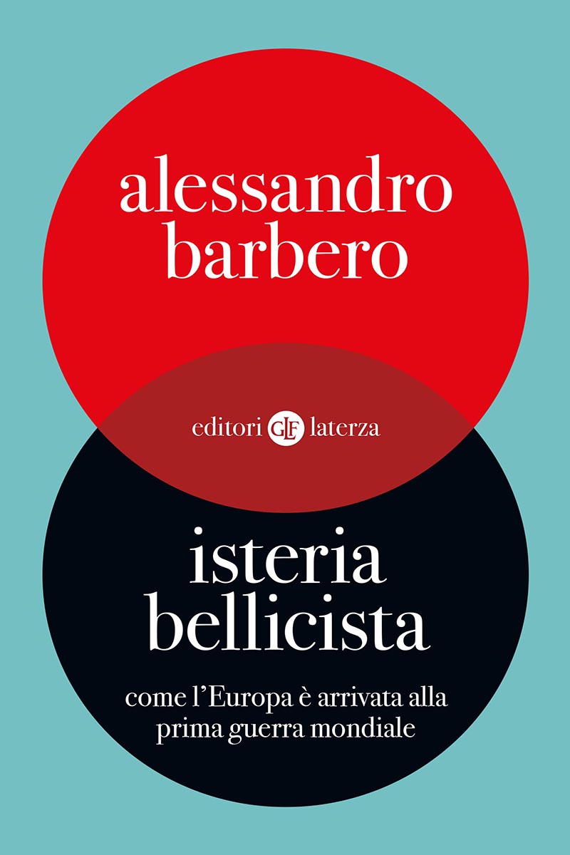 Copertina del libro Isteria bellicista
