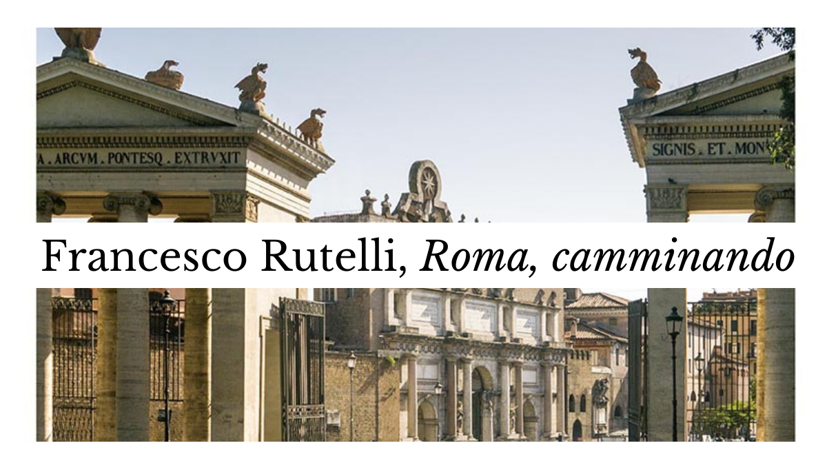 Francesco Rutelli racconta “Roma, camminando”